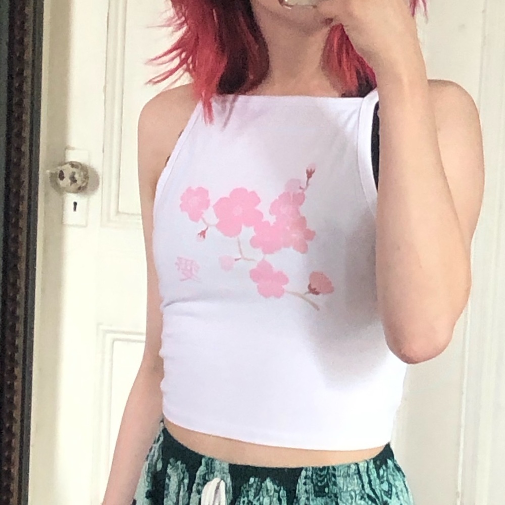 truly madly deeply urban outfitters crop tank